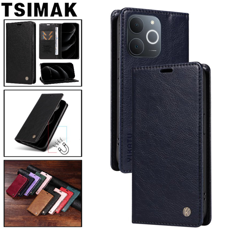 Realme Gt 6 - เคสโทรศัพท์หนังสำหรับ Realme P3 Note 70T 50