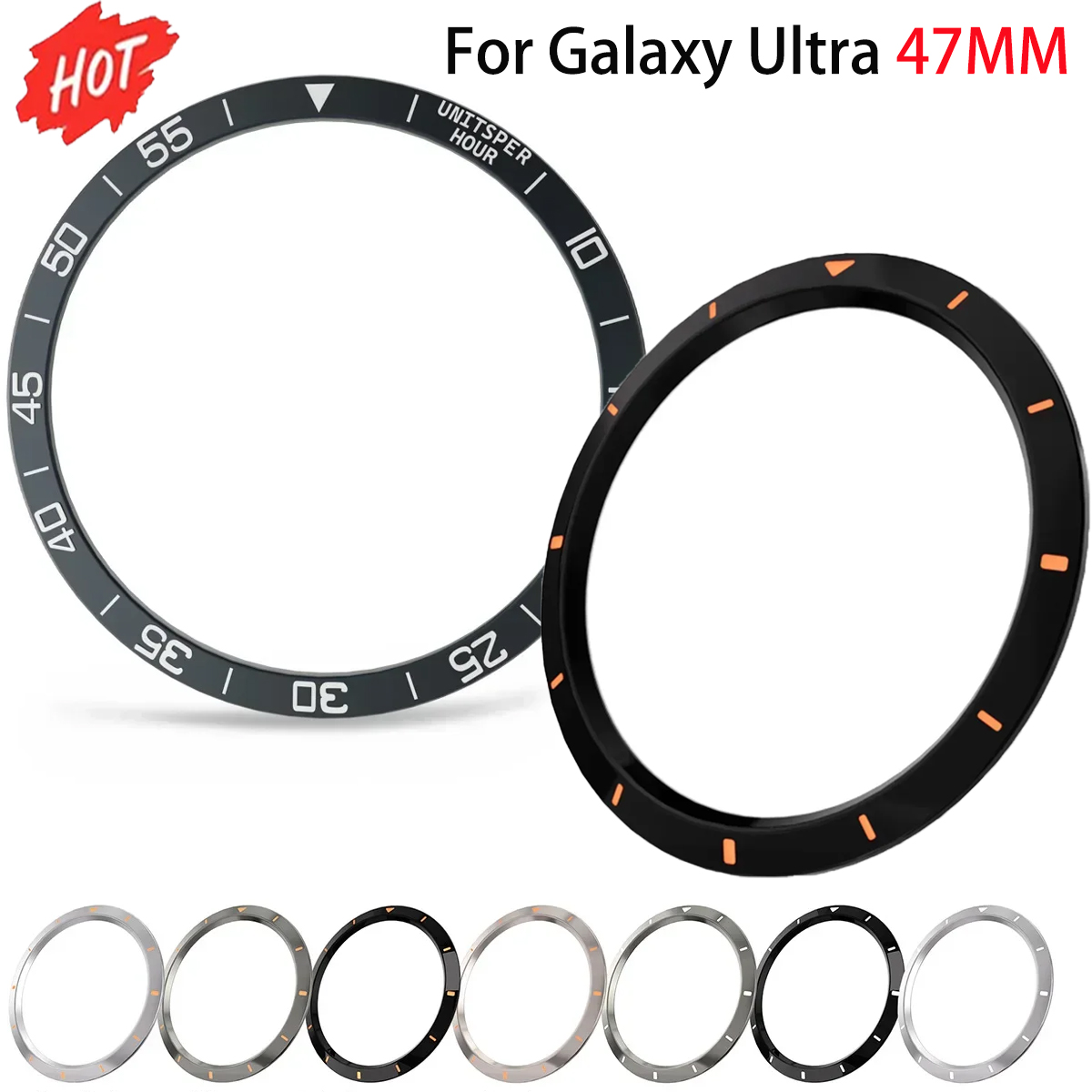 Xiaomi Smartwatch S4 Accessories - เคสป้องกันขอบหน้าจอสำหรับ Samsung Galaxy Watch Ultra 2025