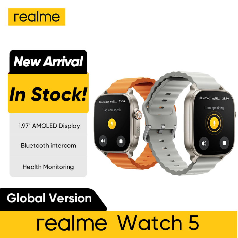 Smartwatch Face - realme watch 5 รุ่น Global หน้าจอ