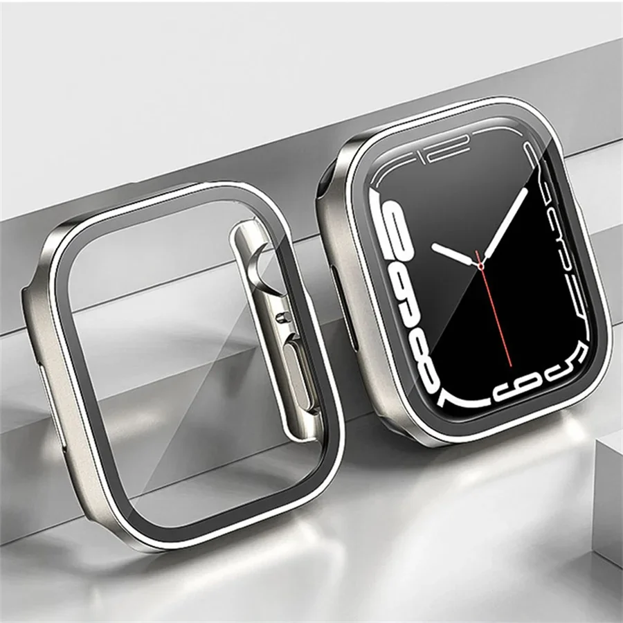 แก้ว + ฝาครอบสําหรับ Apple Wat - Garmin Smartwatch Accessories บทวิจารณ์และราคา