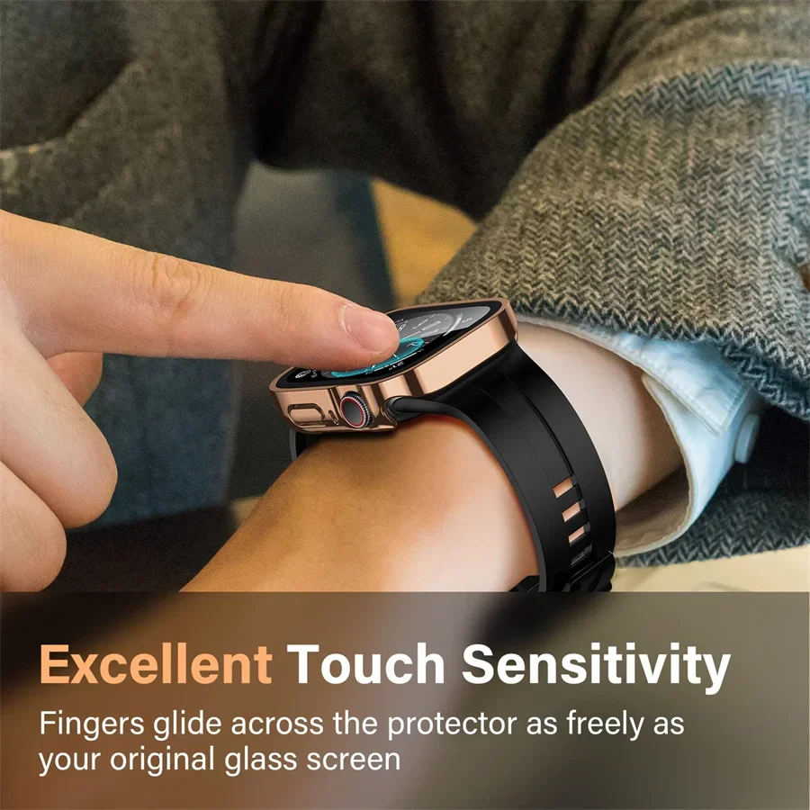 แก้ว + ฝาครอบสําหรับ Apple Wat - Garmin Smartwatch Accessories บทวิจารณ์และราคา