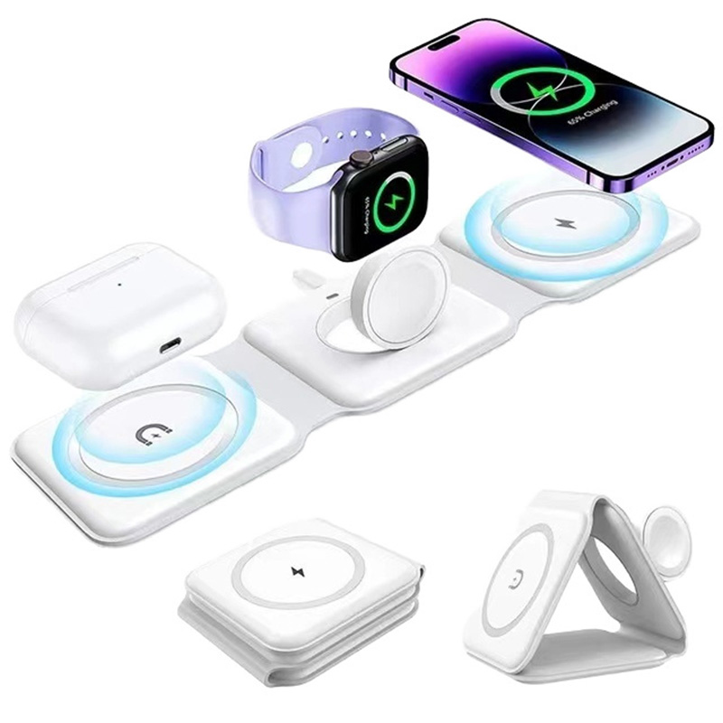 ที่ชาร์จไร้สายแบบพับได้แม่เหล็ - Wireless Charger Watch บทวิจารณ์และราคา