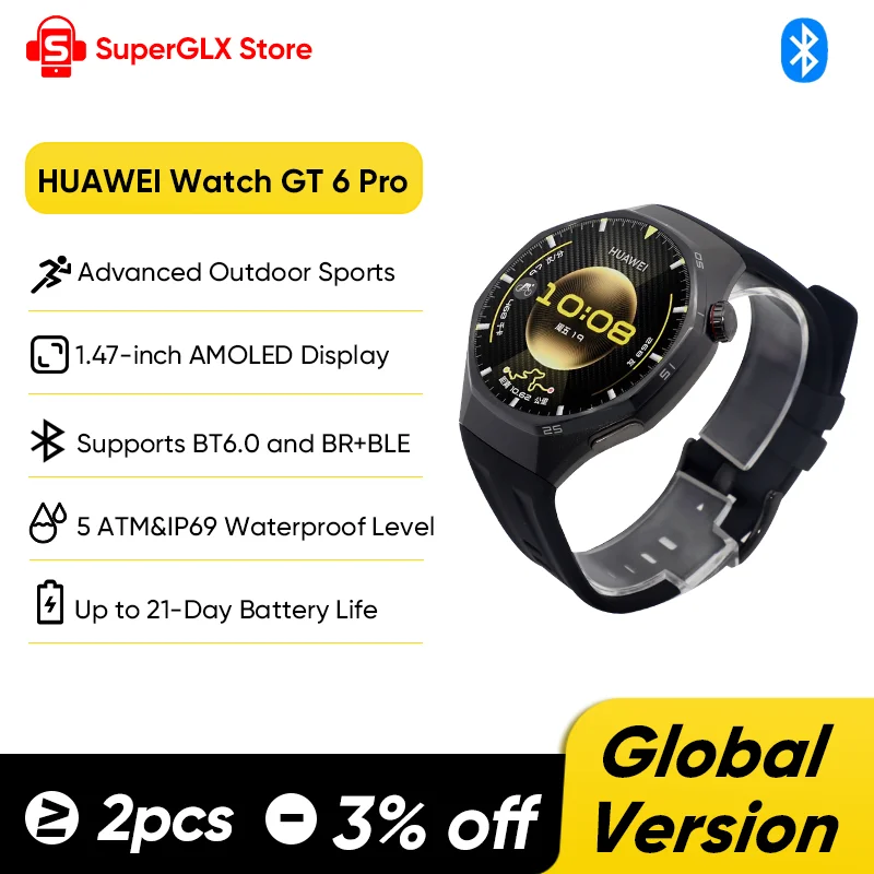 HUAWEI Watch GT 6 Pro สมาร์ทวอ - Smartwatch Instagram บทวิจารณ์และราคา