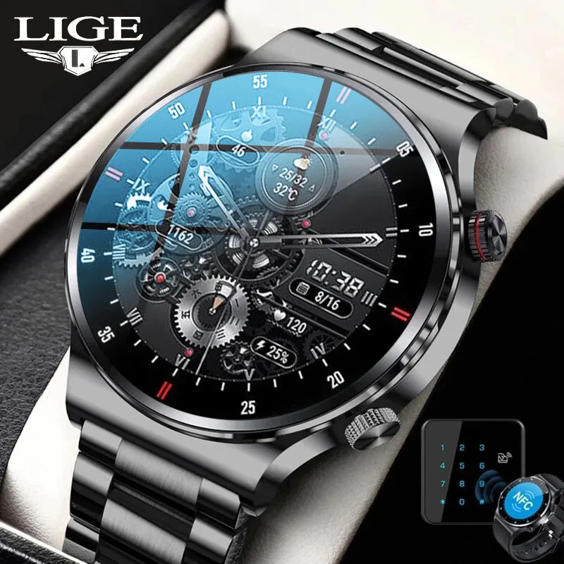 LIGE ECG + PPGบลูทูธสมาร์ทนาฬิ - Smartwatch Instagram บทวิจารณ์และราคา