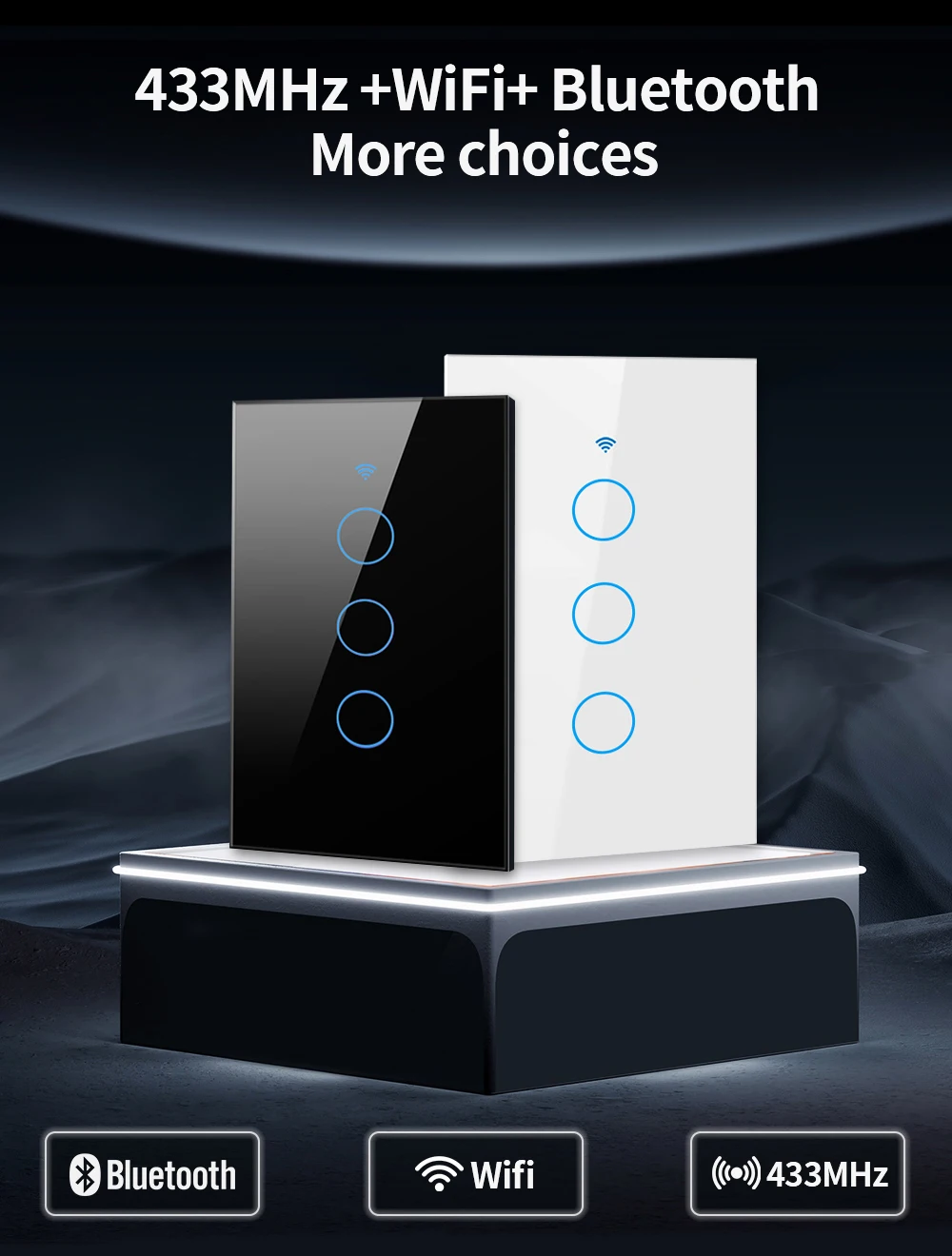 Tnce Tuya สวิตช์ไฟอัจฉริยะ wif - Smart Accessories บทวิจารณ์และราคา