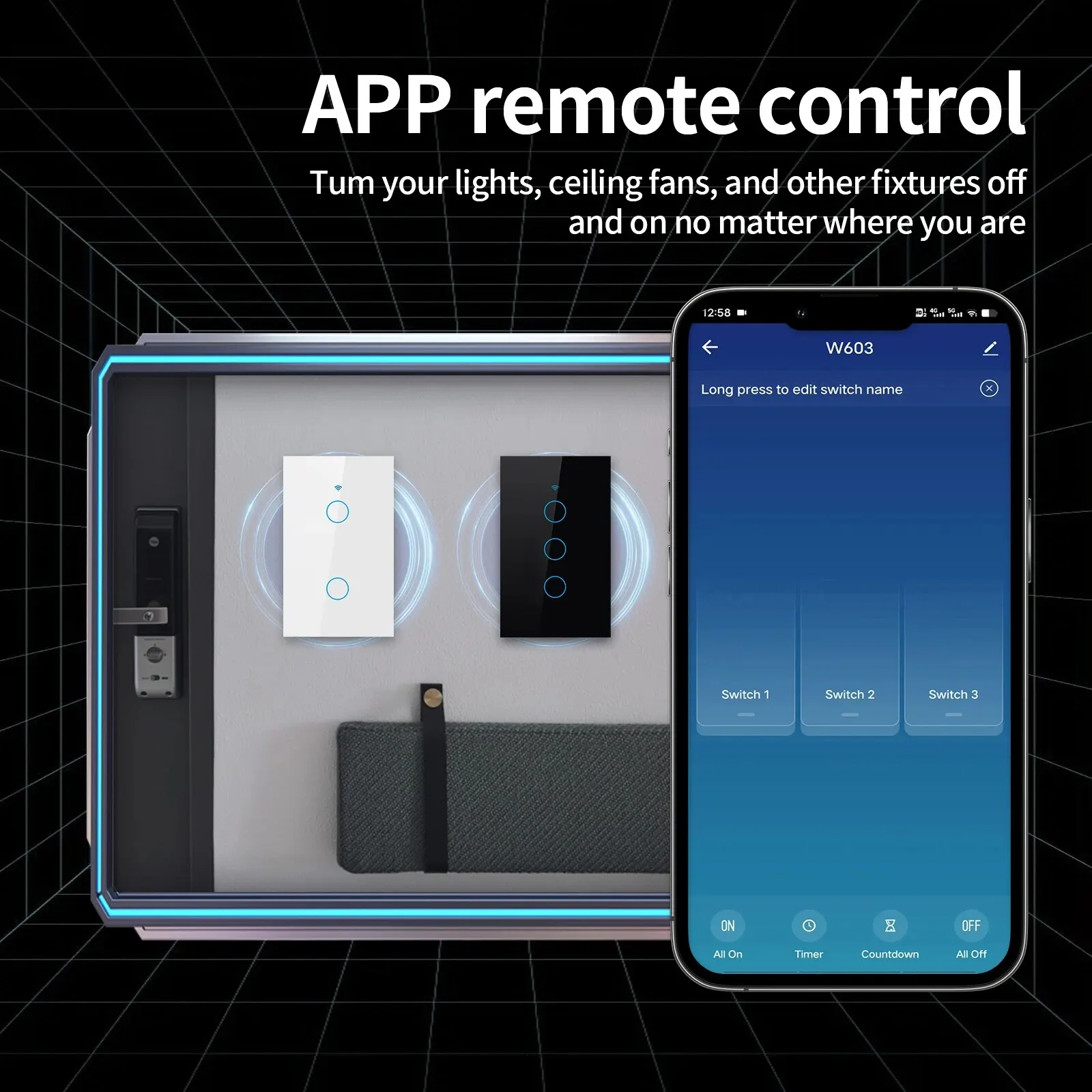 Tnce Tuya สวิตช์ไฟอัจฉริยะ wif - Smart Accessories บทวิจารณ์และราคา