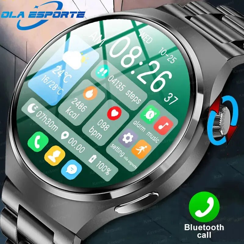 นาฬิกาสมาร์ทวอทช์ซีรีส์ GT สำห - Smartwatch Face บทวิจารณ์และราคา
