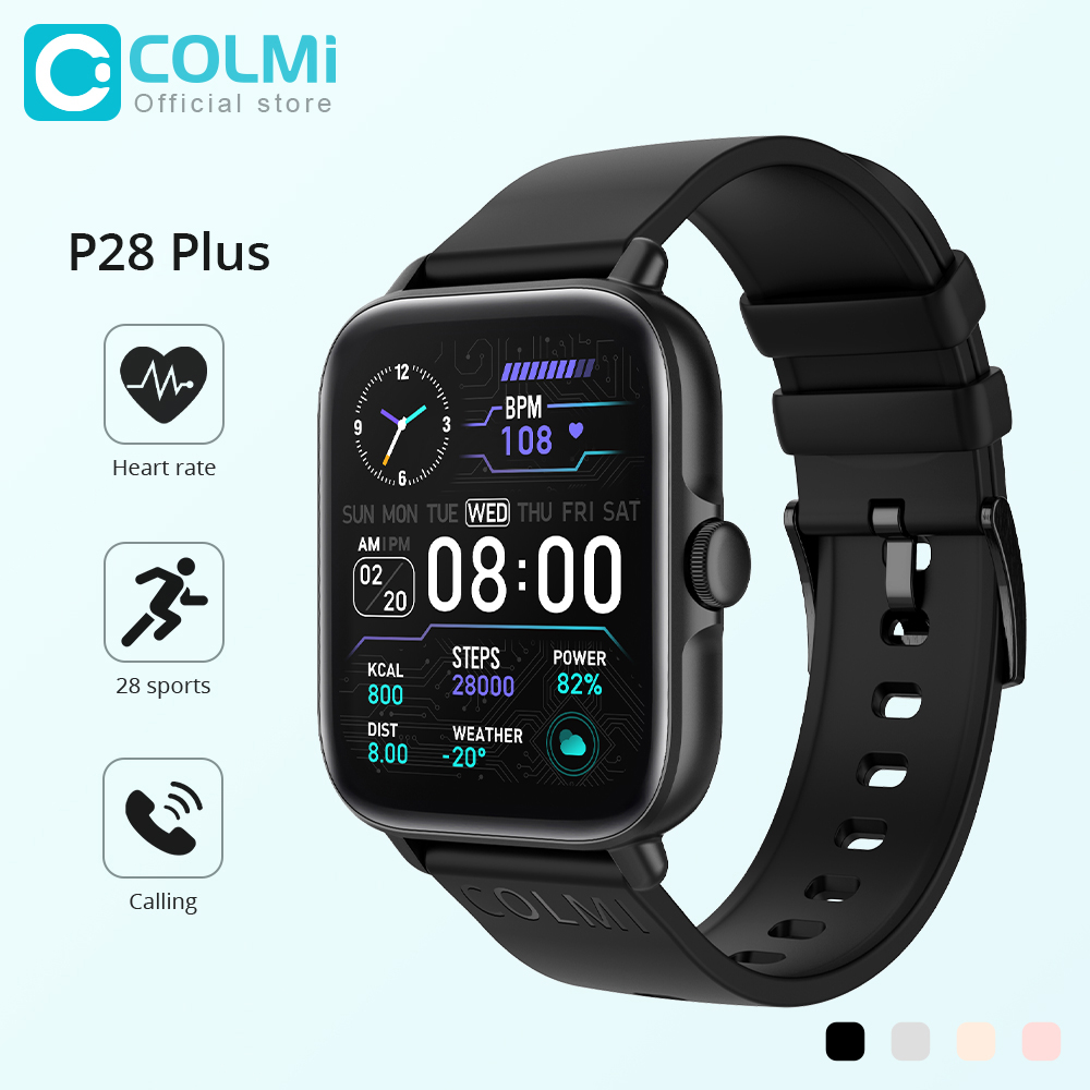 COLMI P28 Plusบลูทูธรับสายสมาร - Smartwatch Instagram บทวิจารณ์และราคา